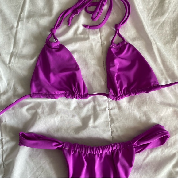 Pink purple bikini set - Picture 2 of 2
